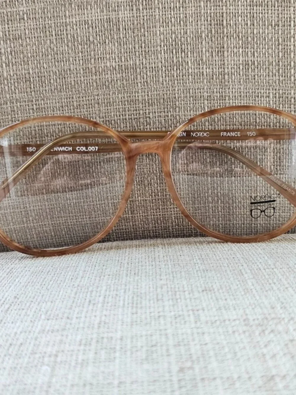 Greenwich Women Eyeglasses Frame Design Nordic Blonde Tortoise Glasses France